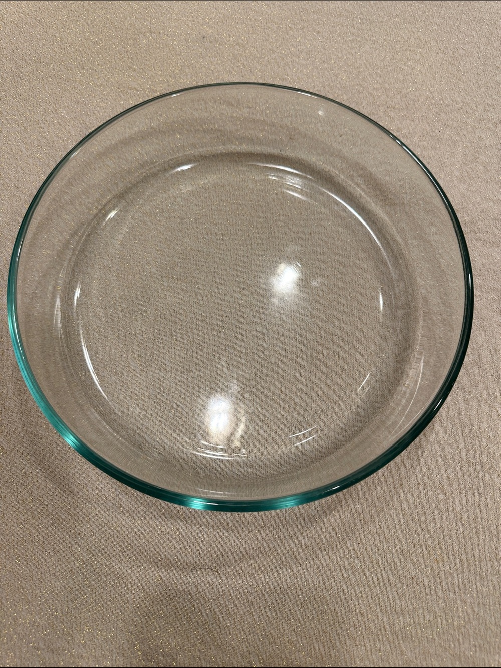 Vintage Pyrex Clear Glass casserole dish